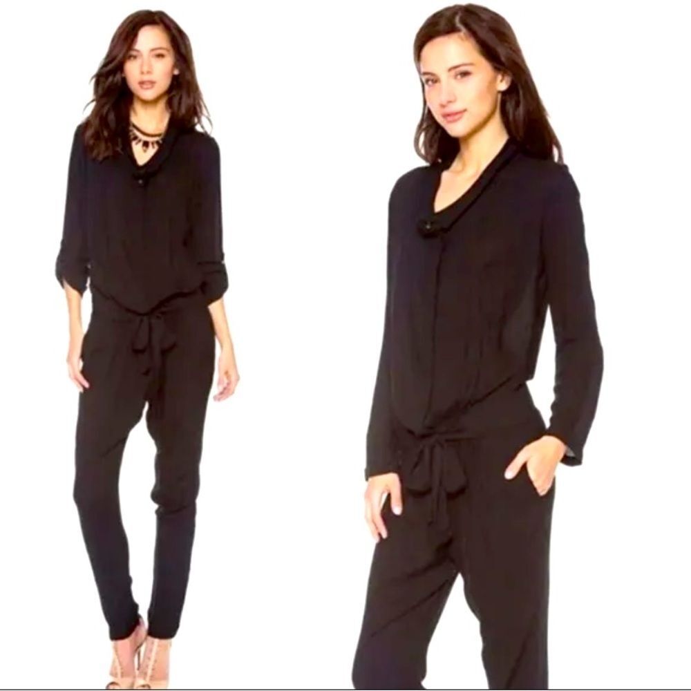 Young Fabulous & Broke Hamlet Jumpsuit black Sz S​